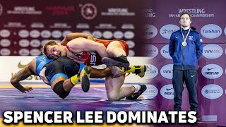 Spencer Lee Techd His Way To A PanAm Gold [upl. by Eylsel444]