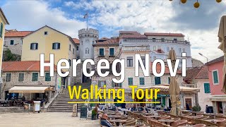 Herceg Novi Montenegro January 2024 4K Walking Tour [upl. by Atikir]