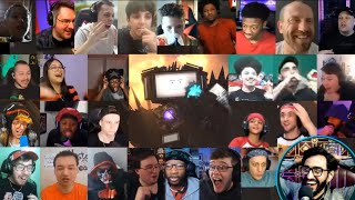 Skibidi Toilet Episode 70 Part 3 Reaction Mashup  RIP Plunger Cameraman amp Dark Speakerman [upl. by Earahc]