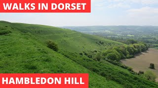 WALKS IN DORSET at HAMBLEDON HILL CHILD OKEFORD amp SHILLINGSTONE RAILWAY STATION 4K [upl. by Almat]