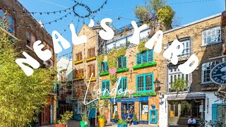 Neal’s Yard  London’s Colourful Courtyard 🎨 💐 ☕️ [upl. by Bluefarb]