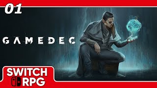 Gamedec  Nintendo Switch Gameplay  Episode 1 [upl. by Adelpho]