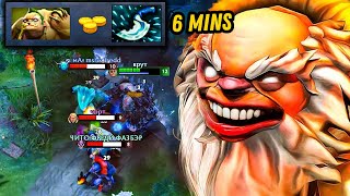 Brutal 6Mins Blink Dagger Pudge 21Kills One Shot Ethereal Blade in Immortal 6K MMR🔥 [upl. by Lehcem574]