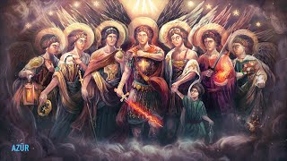 The Seven Archangels Miracle Healing With Theta Waves  528 Hz [upl. by Aicitan]