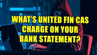 United Fin Cas Ins Prem On Bank Statement  Here’s Why You Have This Charge [upl. by Zampardi]