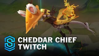 Cheddar Chief Twitch Skin Spotlight  PreRelease  PBE Preview  League of Legends [upl. by Yotal]