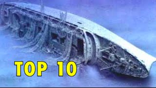 Top 10 Most Famous Shipwrecks [upl. by Sandstrom]