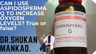 CAN I USE ASPIDOSPERMA Q TO INCREASE OXYGEN LEVELS THE TRUTH [upl. by Rafael644]