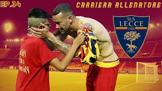 UN SOGNO CHE PRIMA O POI DOEVA FINIRE💔CARRIERA ALLENATORE LECCE FC24 EP34 [upl. by Earle]