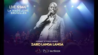 Zaïko Langa Langa  Boh AWA TE  Live à La Madeleine Vidéo officielle [upl. by Dronski953]