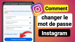 Comment changer le mot de passe Instagram 2023  Changer le mot de passe Instagram [upl. by Llerrem]