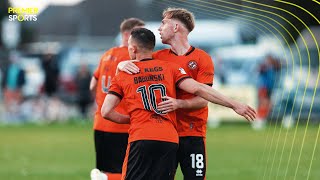 HIGHLIGHTS  Buckie Thistle 25 Dundee United  Trapanovski Holt and Babunski goals for visitors [upl. by Nagirrek495]