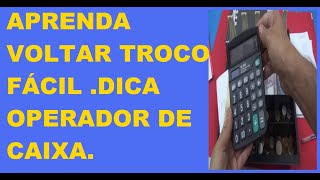 VOLTAR TROCO FÁCIL COM AJUDA DA CALCULADORA  COMO PEDIR MOEDAS USANDO A CALCULADORA E O COMPUTADOR [upl. by Demitria832]