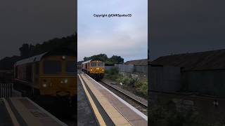 59003 Passes Chippenham class59 railway trainspotting colas train WesternSpot23 [upl. by Alyac]