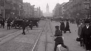 A Trip Down Market Street 1906 San Francisco [upl. by Nylcaj]