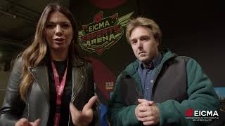 EICMA23  EICMA ESPORTS ARENA con Federica Masolin e Davide Valsecchi [upl. by Marla]