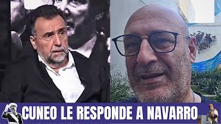 SANTIAGO CÚNEO LE RESPONDE A ROBERTO NAVARRO  111124 santiagocuneo cuneo peronismo [upl. by Eupheemia969]