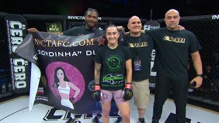 Invicta FC 58 Emily Ducote PostFight Interview [upl. by Delphina]