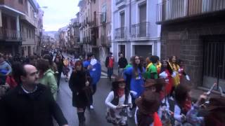 DESFILE DE CARNAVAL EN FITERO NAVARRA 2 03 2014 [upl. by Amuh]