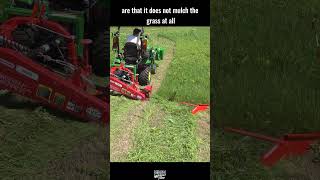 Sickle Bar Mower on John Deere 1025R Subcompact Tractor [upl. by Drucie317]