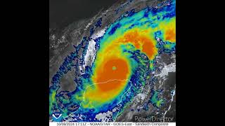 Hurricane Milton  Satellite Loops Full Track [upl. by Aicenert579]