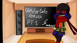 Undertale reacts to error sans 11 Undertale reacts 1 [upl. by Philip694]