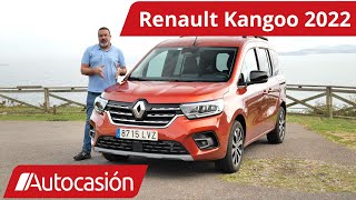 Renault Kangoo 2022  Prueba  Test  Review en español  Autocasión [upl. by Anaujal]