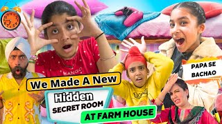 We Made A New Hidden Secret Room At Farm House  Papa Se Bachao  Ramneek Singh 1313  RS 1313 VLOGS [upl. by Okwu538]