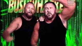 Bushwhackers Promo 1989 WWF [upl. by Enirrok]