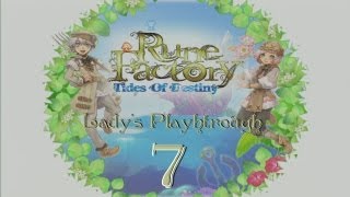 Rune Factory Tides of Destiny  Playthrough Part 7 Shrine Island [upl. by Jennie]