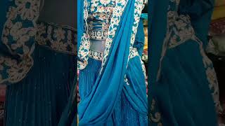 new crop saree dizain wedding season perfect look like share subscribe comment pls 🙂☺️ [upl. by Becket]