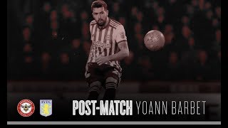 Yoann Barbet on Villa victory and trip to Swansea City [upl. by Eyllib]