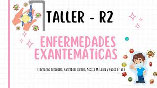 Taller R2 Exantemáticas 110 [upl. by Kirby]