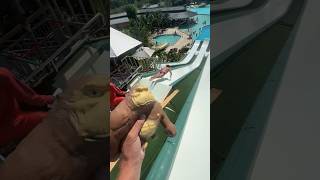 Aqua Monkey Push Pro Jump Tricks  The Ultimate Pool Slide [upl. by Acinomahs]