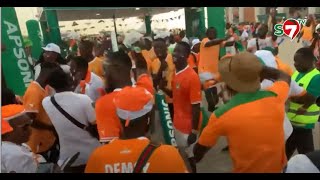 Finale Côte d’Ivoire vs Nigeria Regardez l’ambiance incroyable au stade Allasane Ouattara [upl. by Adniram]