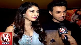 Special Chit Chat With Love Yatri Movie Fame Aayush Sharma And Warina Hussain  V6 News [upl. by Orozco]