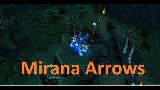 DotA Mirana pro arrows 2013 by TheBaltazar [upl. by Immot]