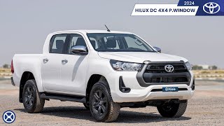 TOYOTA HILUX DC 24D MT 4X4 PWINDOW MY2024  WHITE  LHILUXDC24D45  MILELE [upl. by Leanard]