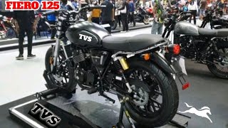 All New TVS Fiero 125cc 2025 Model Update  TVS New 125cc Retro Features Launch Date amp Price [upl. by Atil]