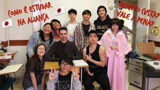 Estudar Japonês na Aliança Cultural Brasil Japão [upl. by Tamiko]