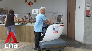 JTC to roll out food delivery robot and facial recognition payment in 2024 [upl. by Ahsac]