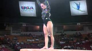 Mohini Bhardwaj  Balance Beam  1997 US Gymnastics Championships  Women  Day 1 [upl. by Oiled]