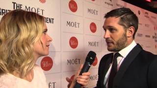 Tom Hardy Talks Locke at the 2013 BIFAs [upl. by Cohdwell900]