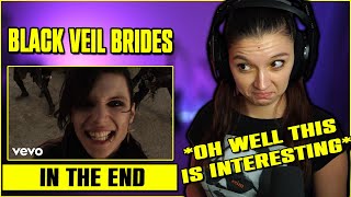 First Time Reaction to Black Veil Brides  In The End [upl. by Nuhsal27]