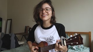 crush  Tessa Violet  ukulele cover Ariel Mançanares [upl. by Nlyak]