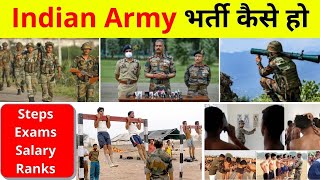 Indian Army Kaise Join Kare  Indian Army Training  Army Officer Salary 2022 [upl. by Hgeilyak]