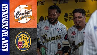 Caribes de Anzoátegui vs Leones del Caracas  12 de noviembre 2024 [upl. by Alrich46]