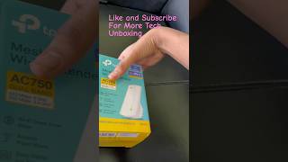 Tp Link AC750 Wifi Extender Short Unboxingtrending viralshort Unbox Tech Wifi viral Dual band [upl. by Jozef831]