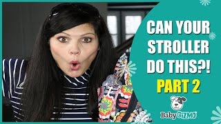 15 DIAPERS Can YOUR Stroller Do THIS CHALLENGE PART 2 [upl. by Swetlana]