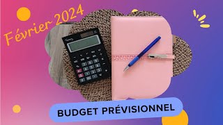 Budget Prévisionnel de Février 2024  Enveloppes Budget [upl. by Refotsirk]